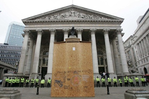 THE DAY AFTER THE RIOTS OF THREADNEEDLE STREET